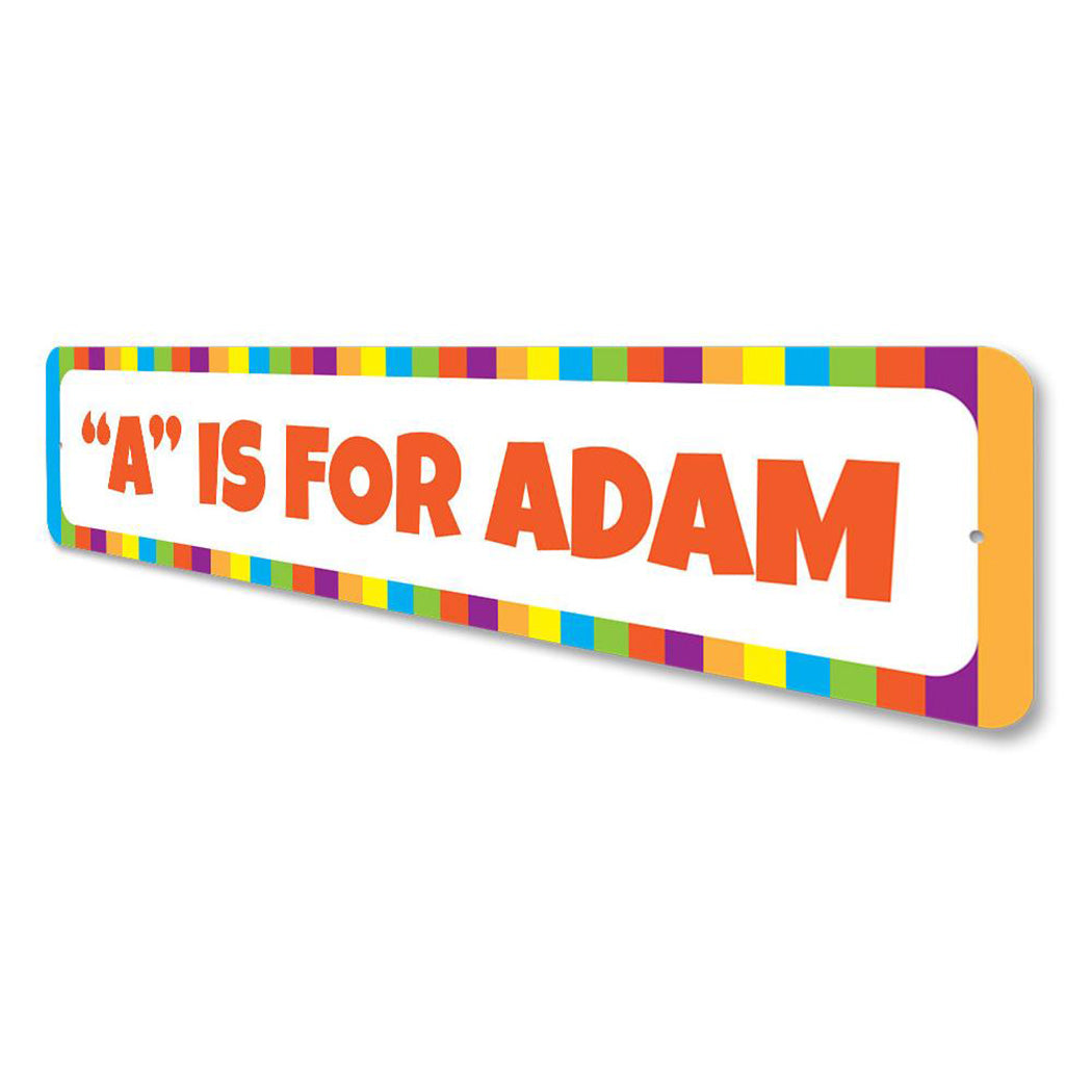 ABC Name Sign