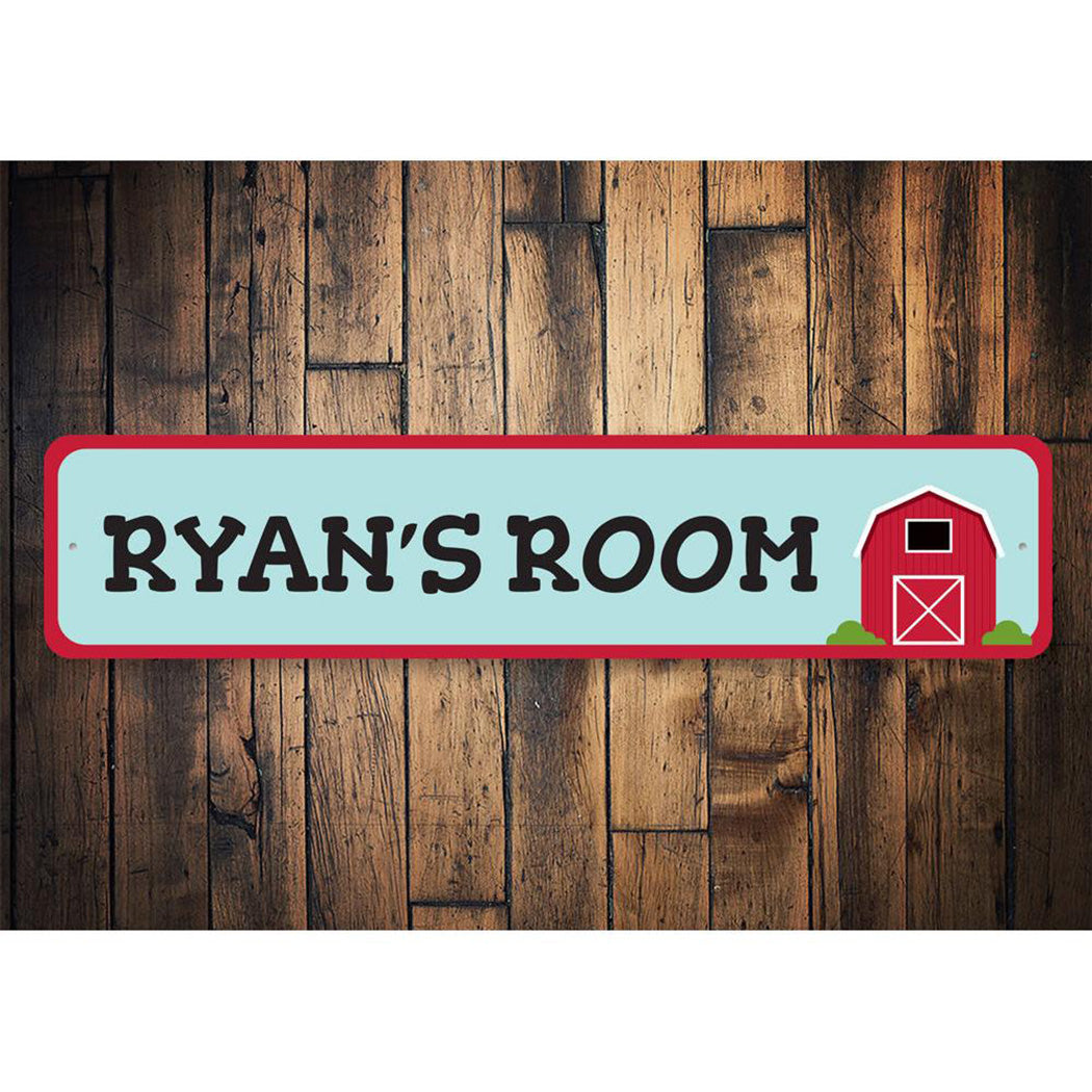 Barn Room Sign