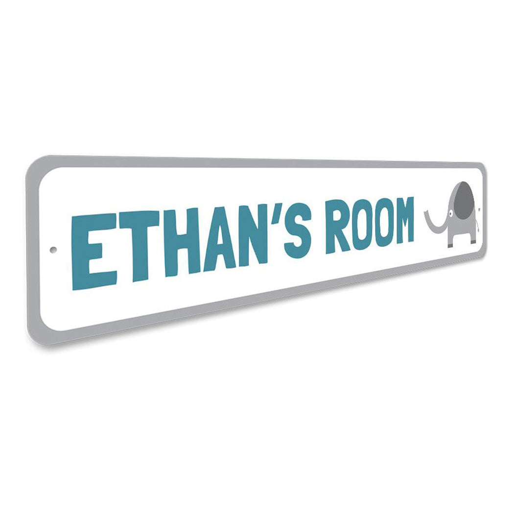 Elephant Playroom Sign