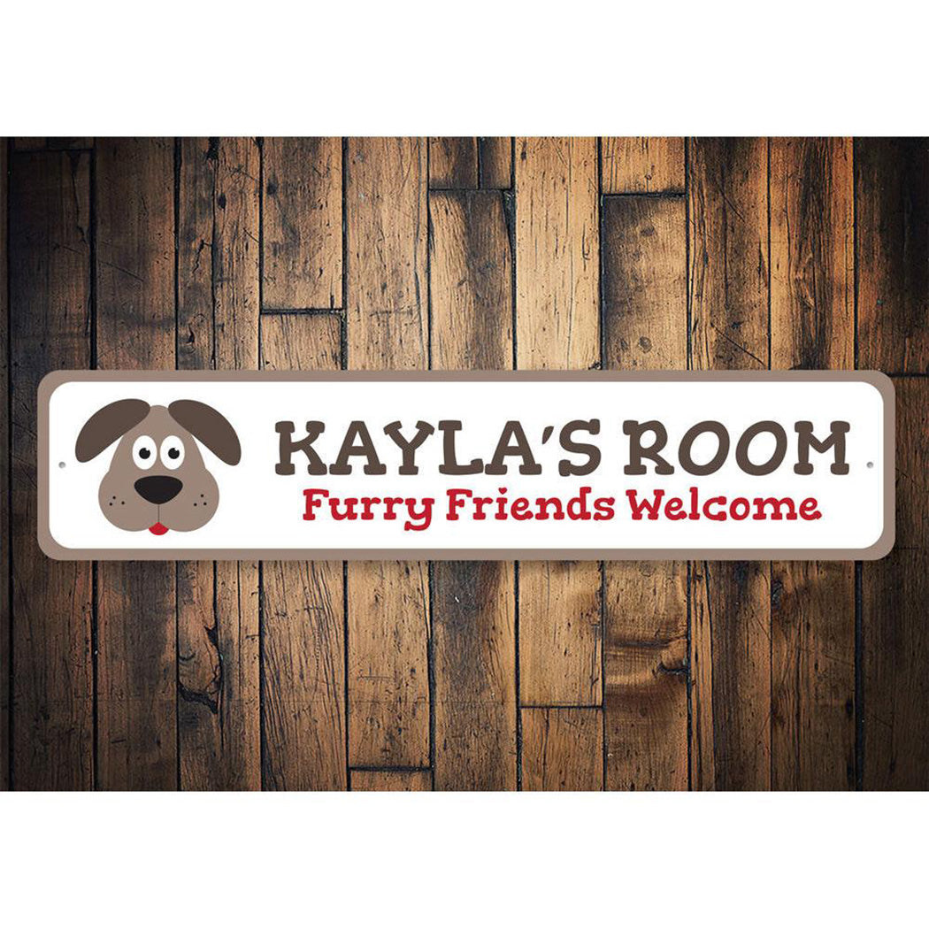 Puppy Kids Room Sign