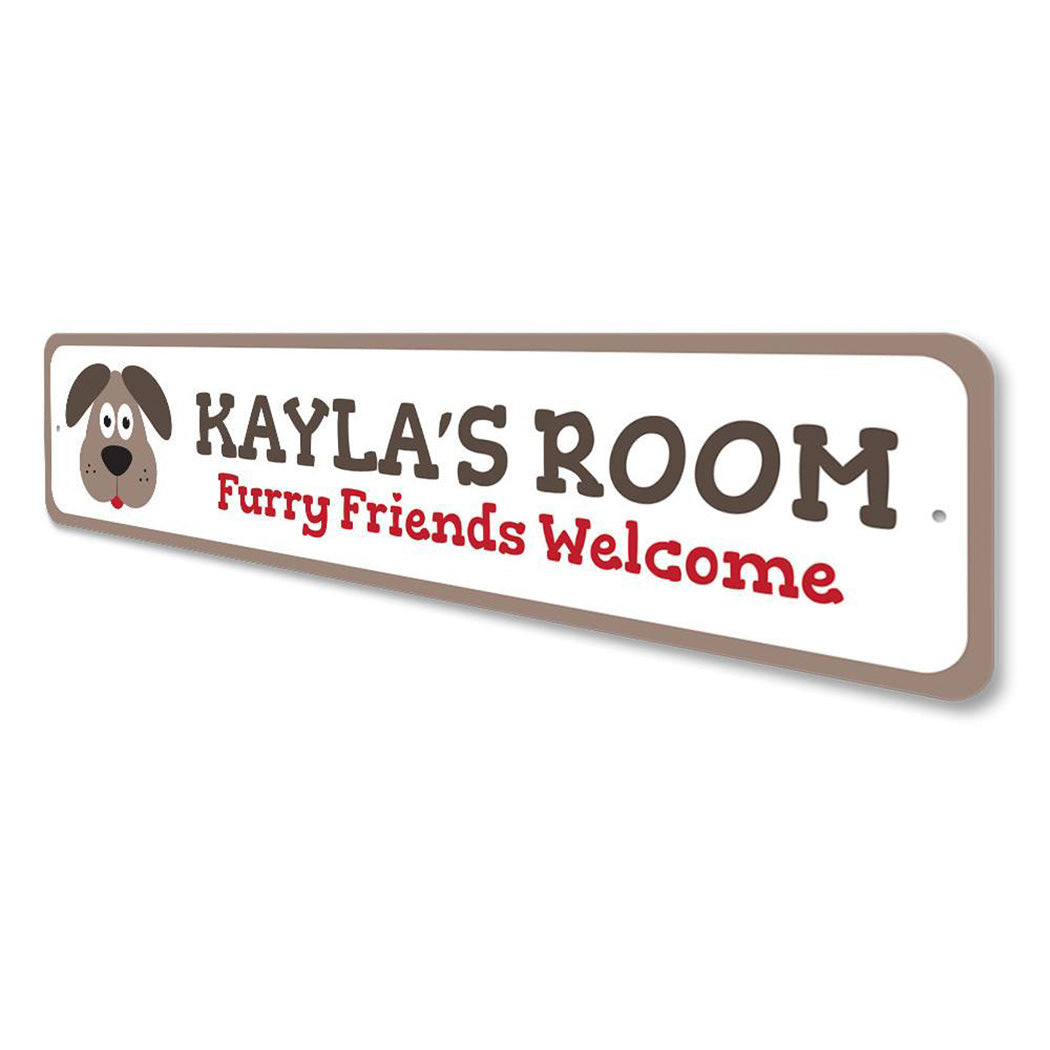 Puppy Kids Room Sign