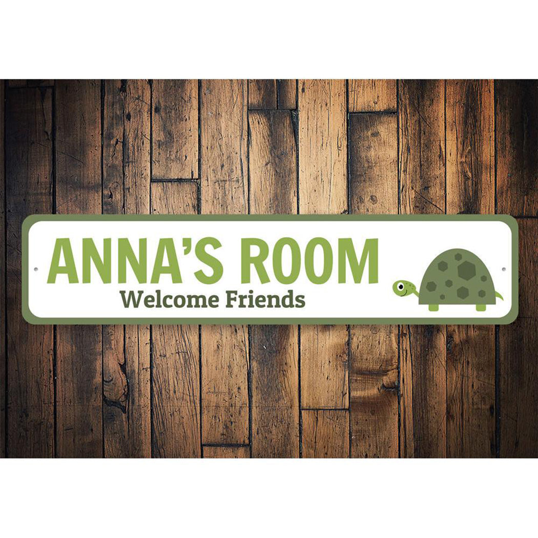Turtle Kids Room Sign