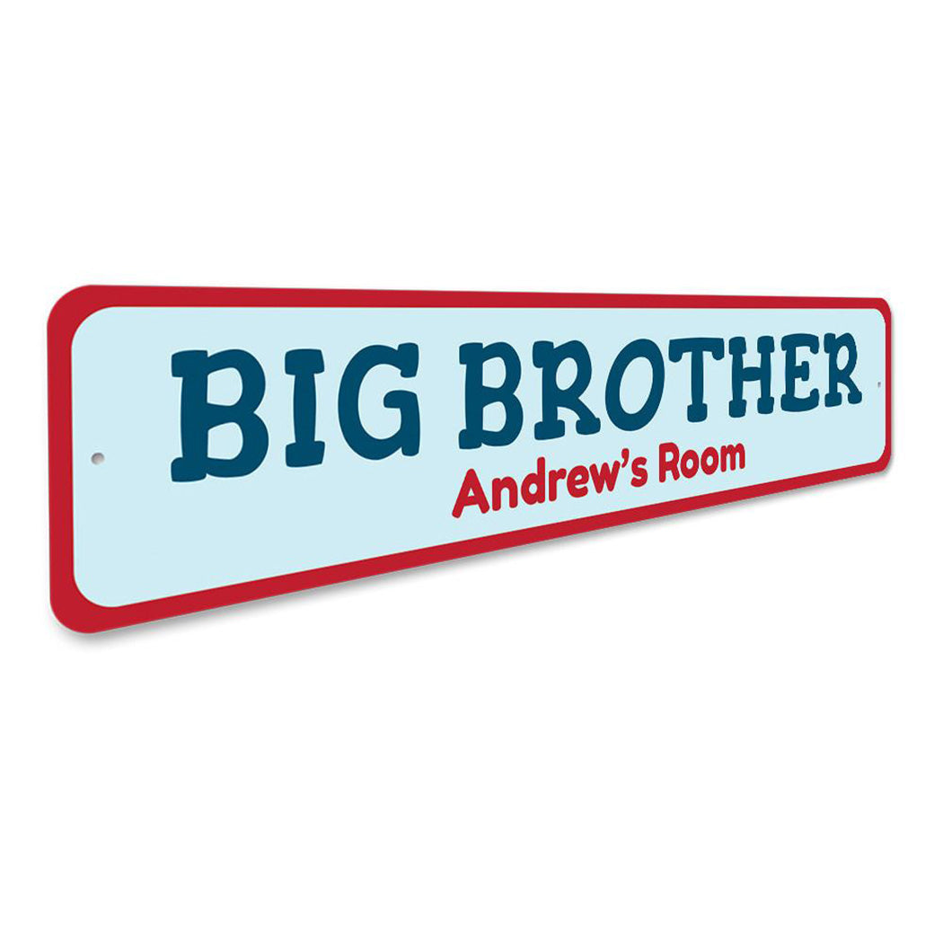 Big Brothers Room Sign