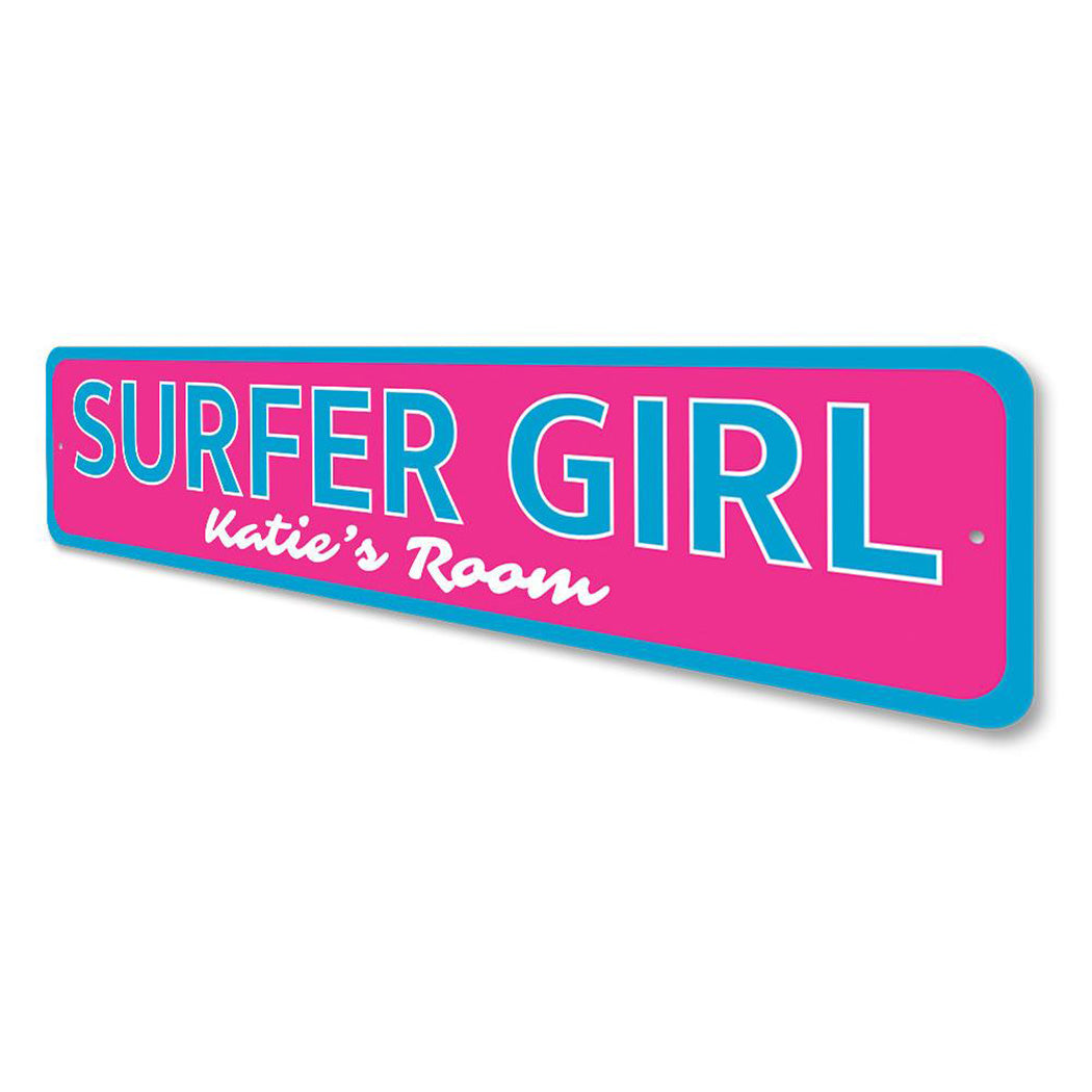 Surfer Girl Sign