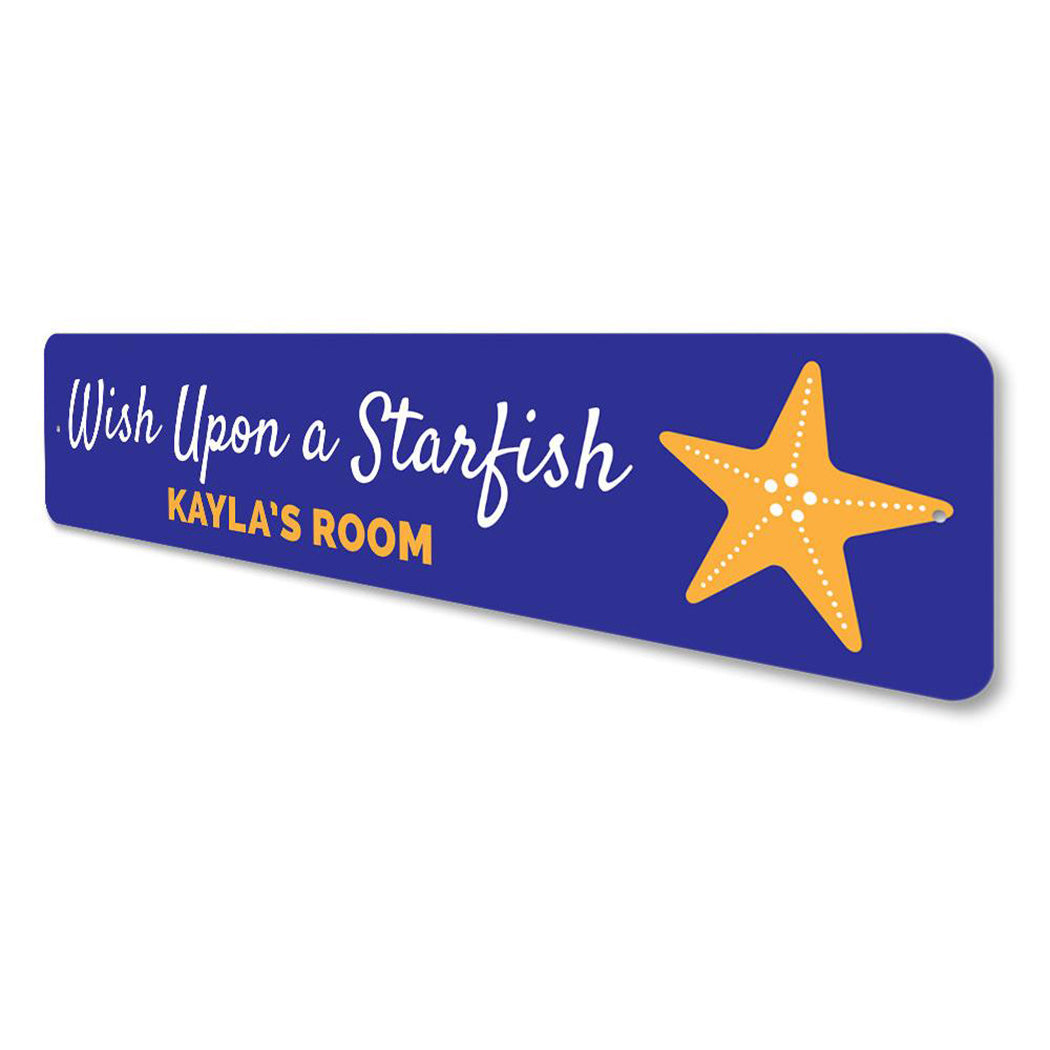 Wish Upon A Starfish Sign