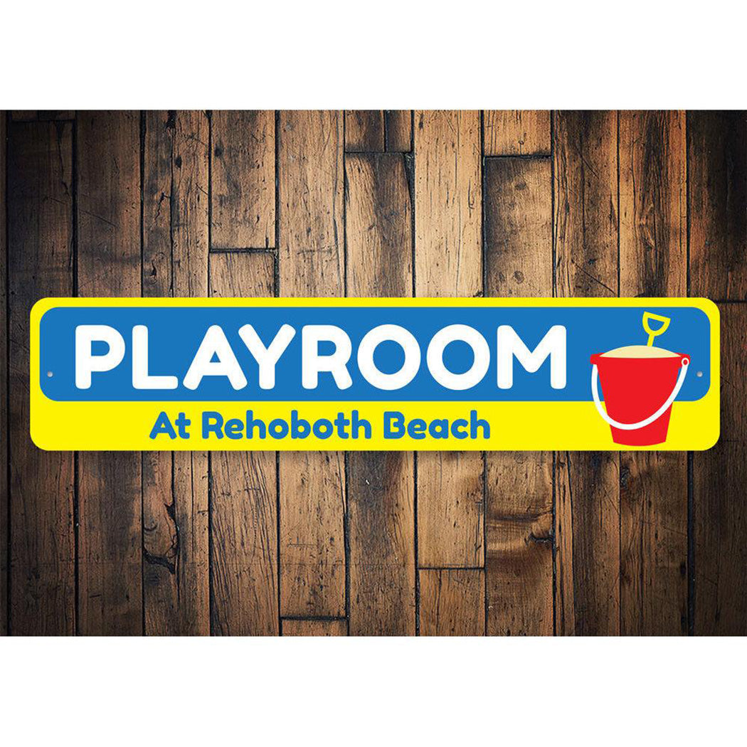 Beach Playroom Sign
