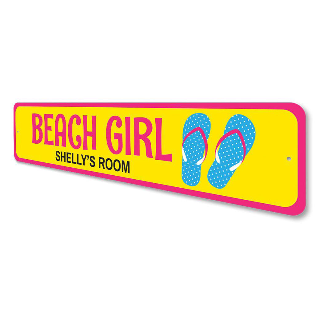 Beach Girl Sign