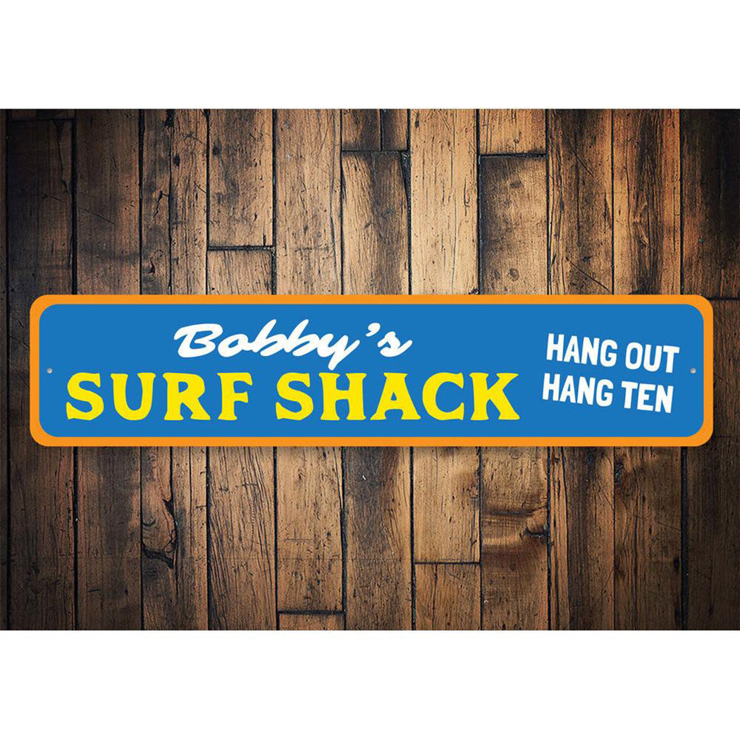 Hang Out Hang Ten Sign