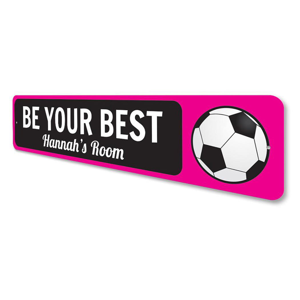 Soccer Ball Sign