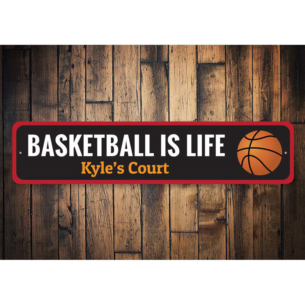 Basketball is Life Sign
