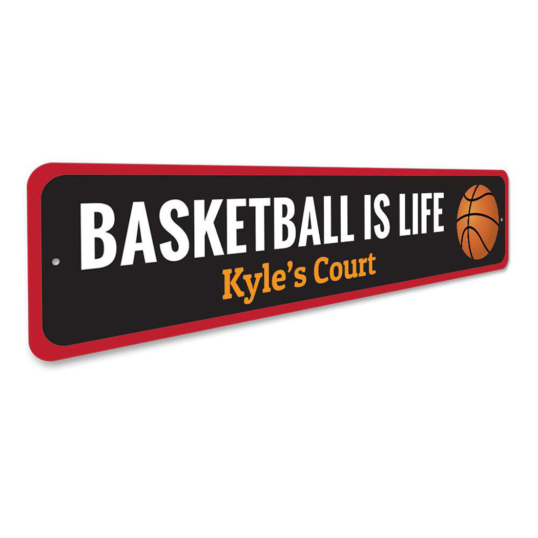 Basketball is Life Sign