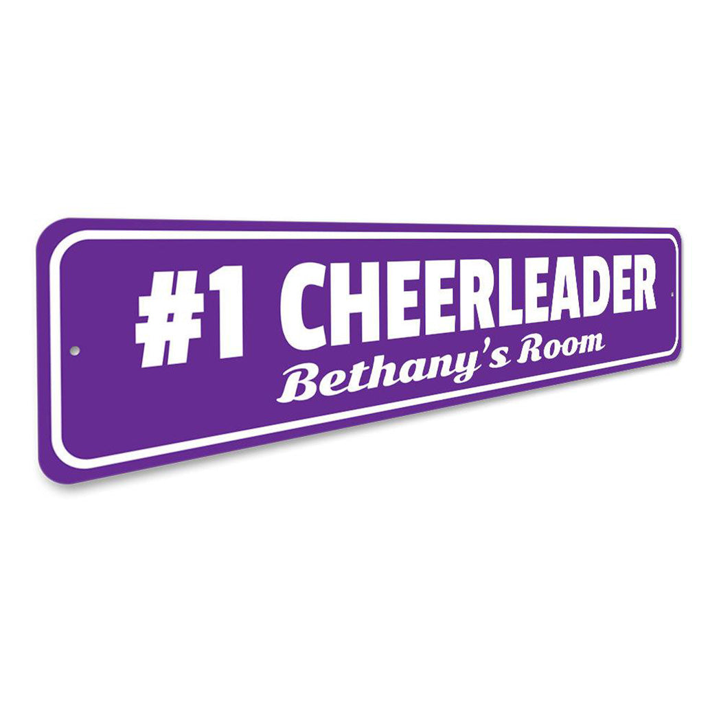 Cheerleader Sign