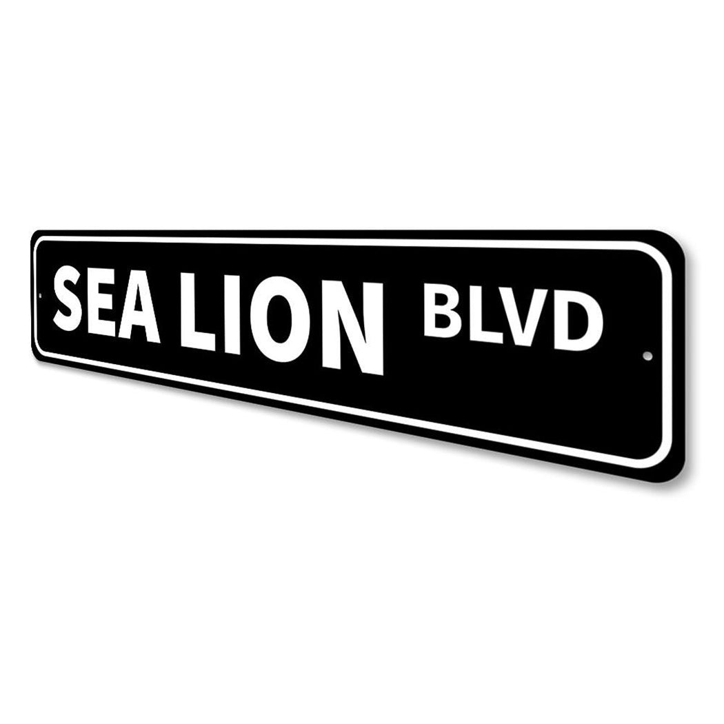 Sea Lion Blvd Sign
