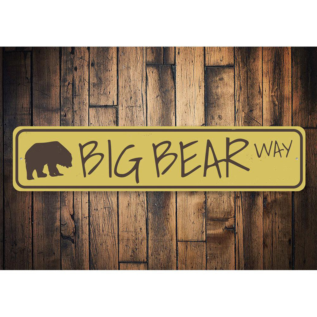 Big Bear Way Sign