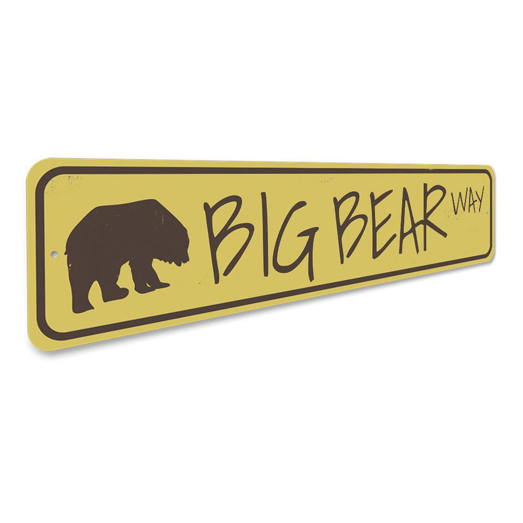Big Bear Way Sign