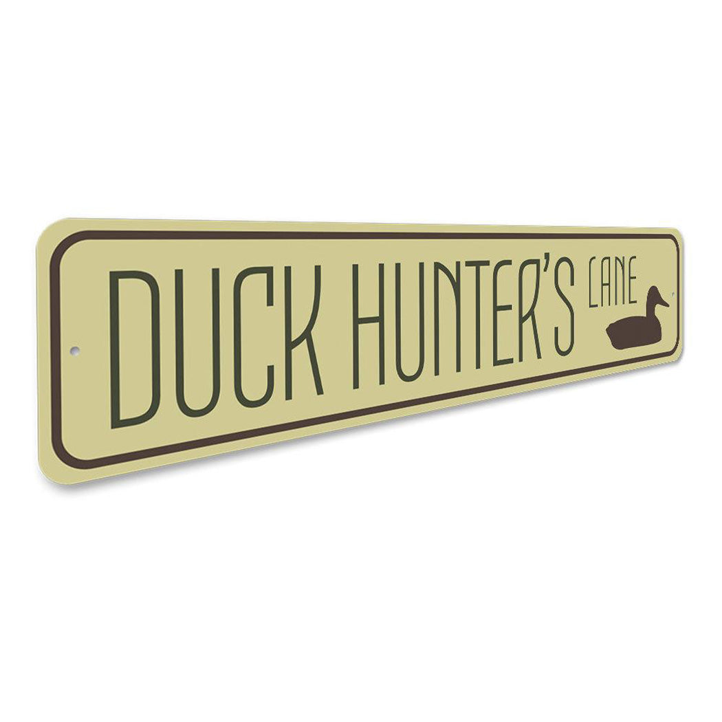 Duck Hunter's Lane Sign