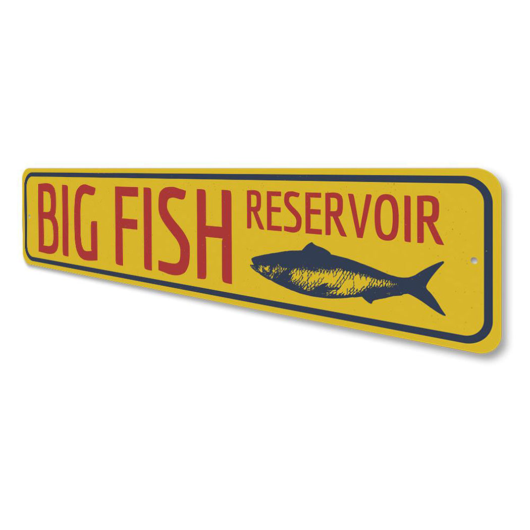 Big Fish Reservoir Sign