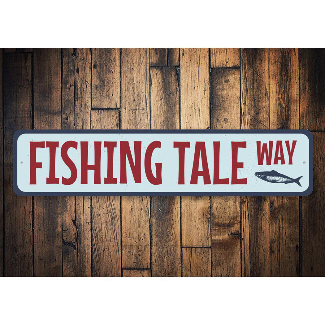 Fishing Tale Way Sign