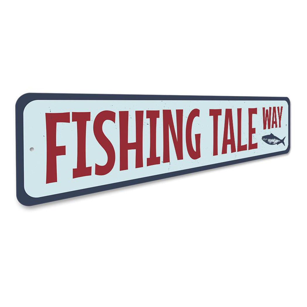 Fishing Tale Way Sign