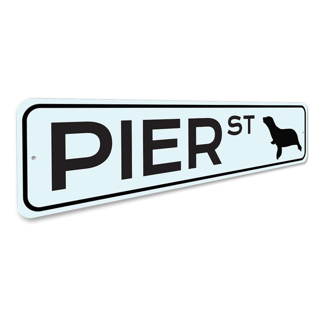 Pier Street Sign