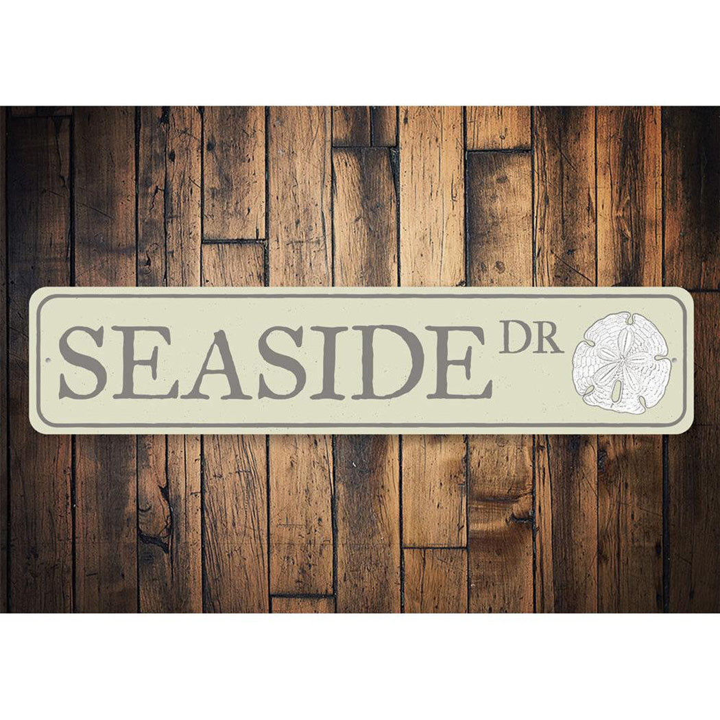 Seaside Drive Sign