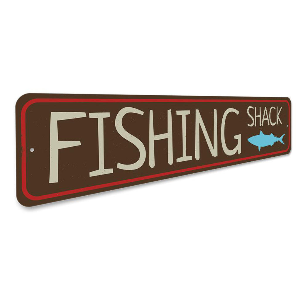 Fishing Shack Street Sign