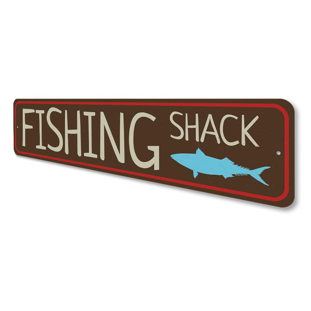 Fishing Shack Street Sign