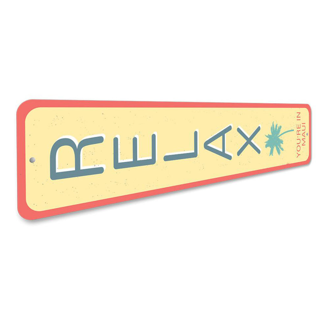 Relax Sign