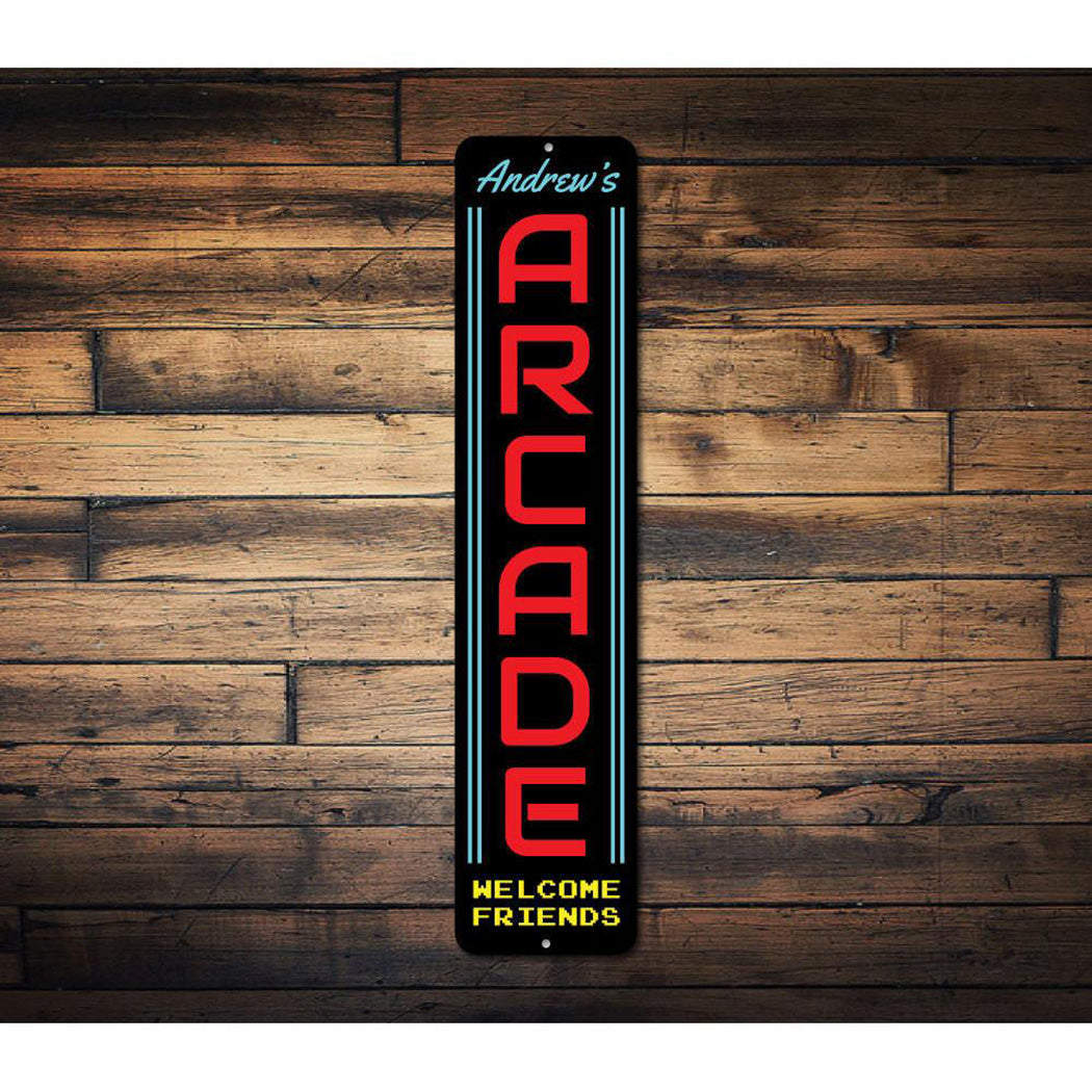 Arcade Vertical Sign