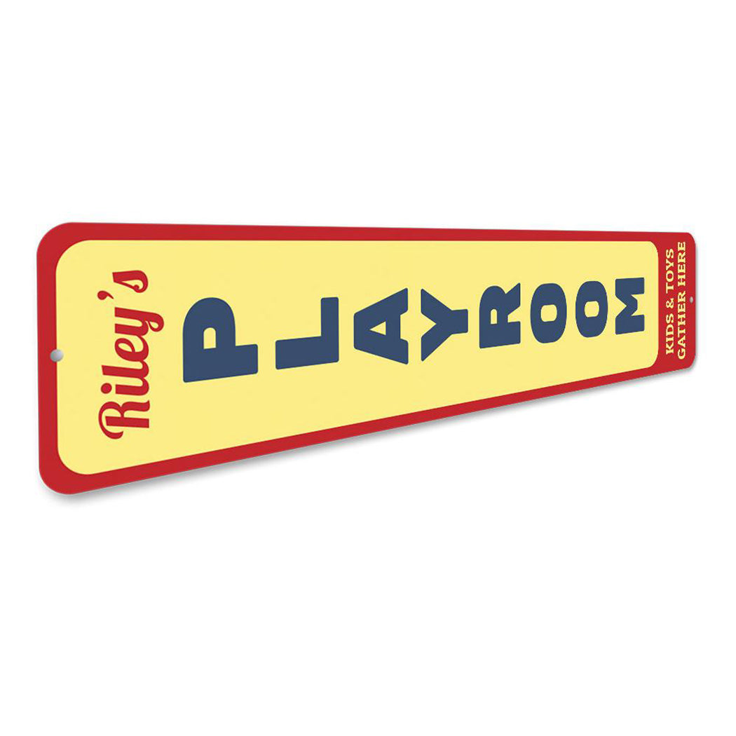 Playroom Vertical Sign