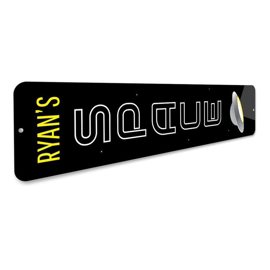 Space Vertical Sign