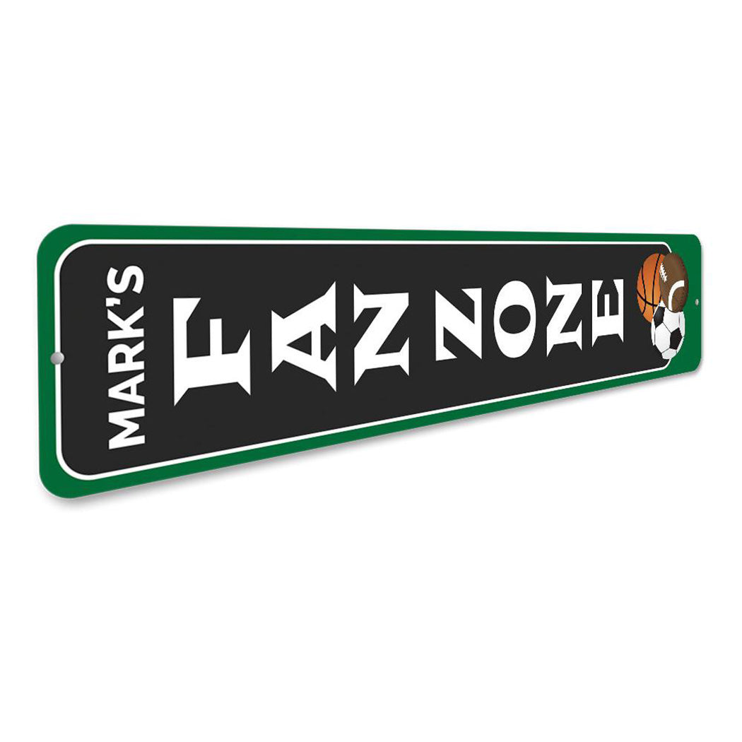 Fan Zone Vertical Sign