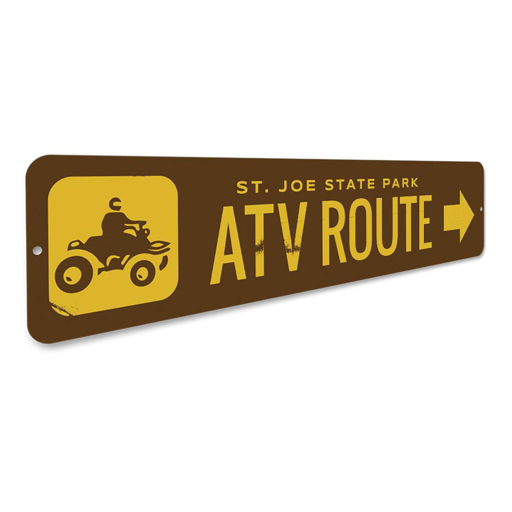 ATV Route Sign