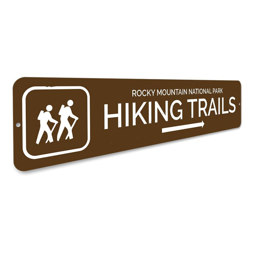 Hiking Trails Sign