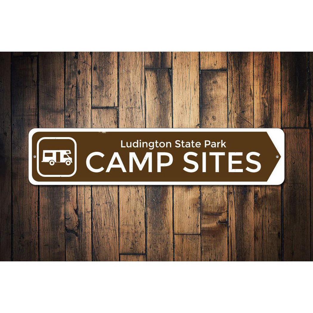 Campsite Camper Sign