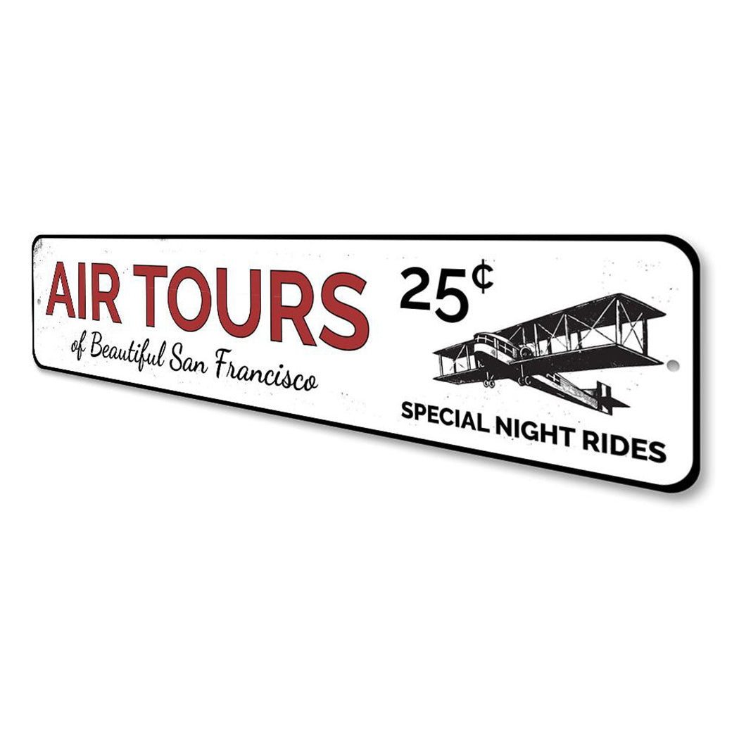 Air Tours Sign