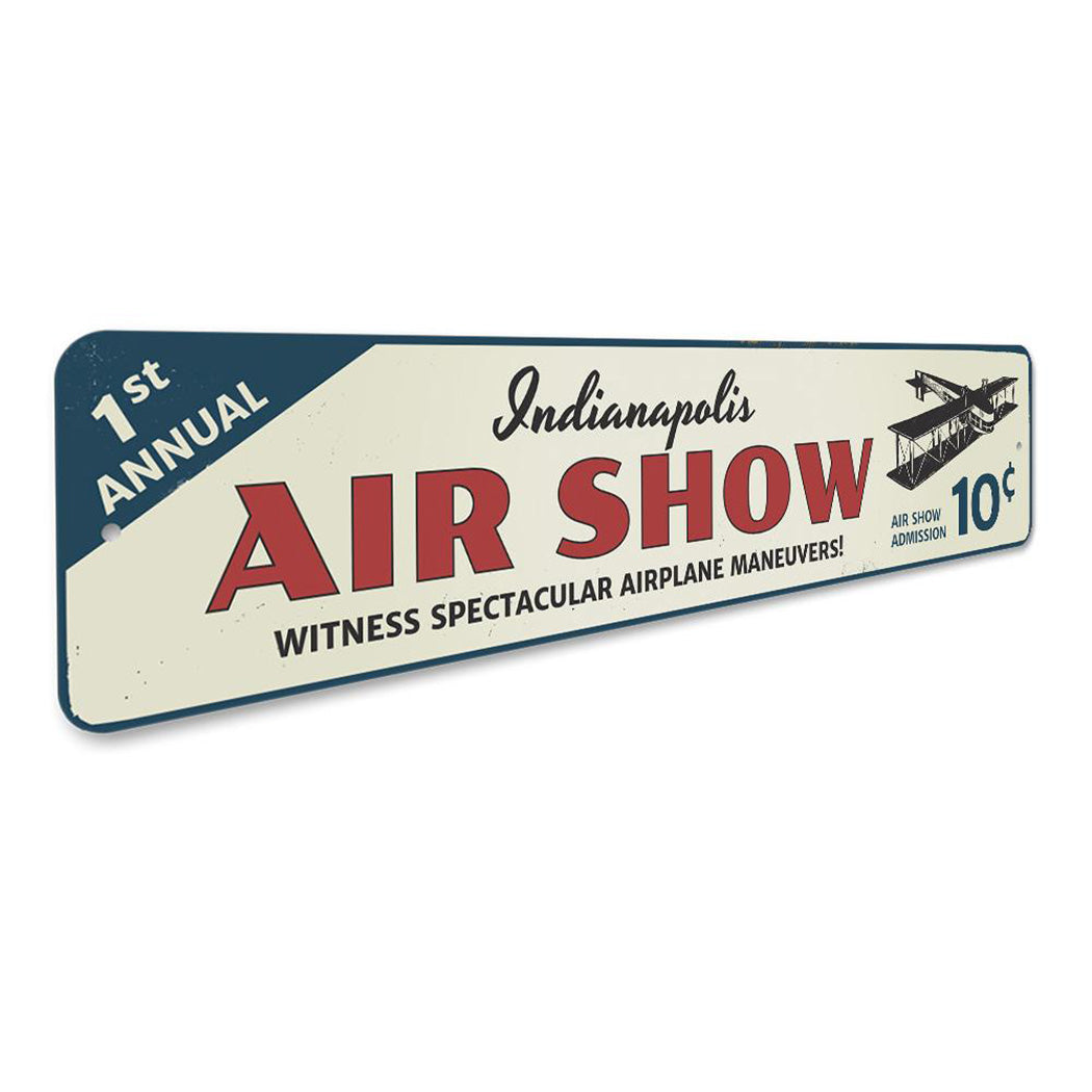 Air Show City Sign
