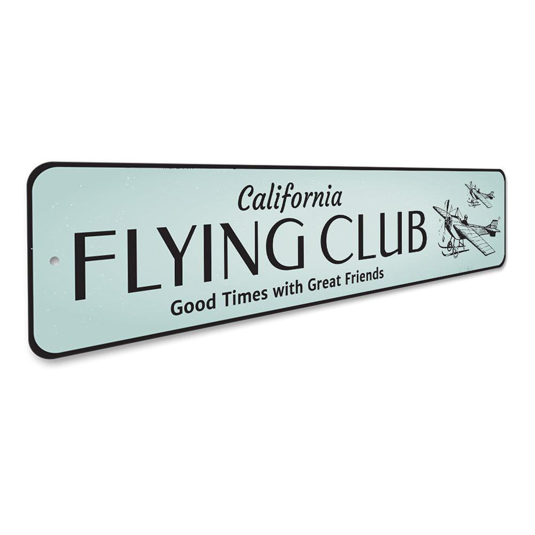 Flying Club Sign