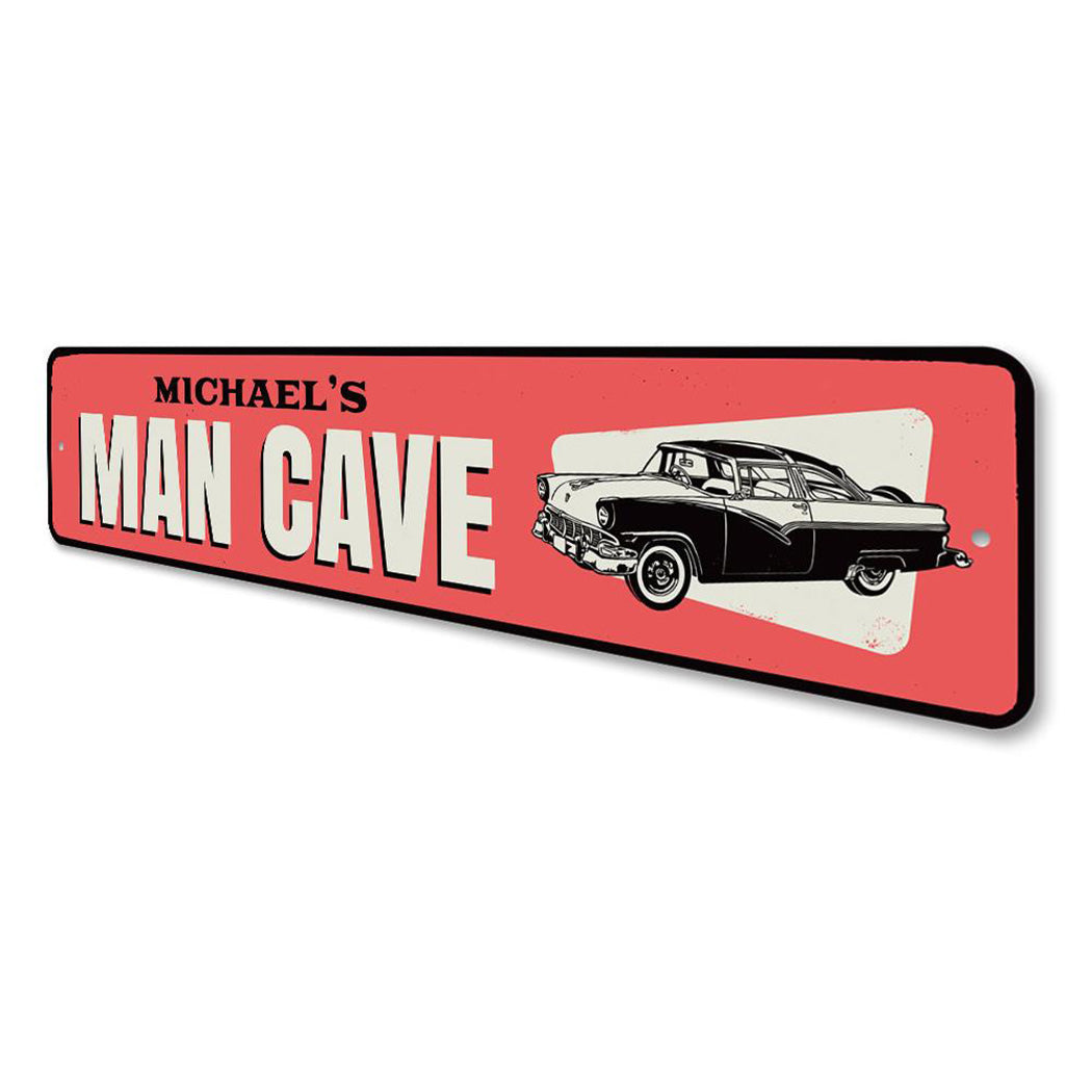 Car Man Cave Sign