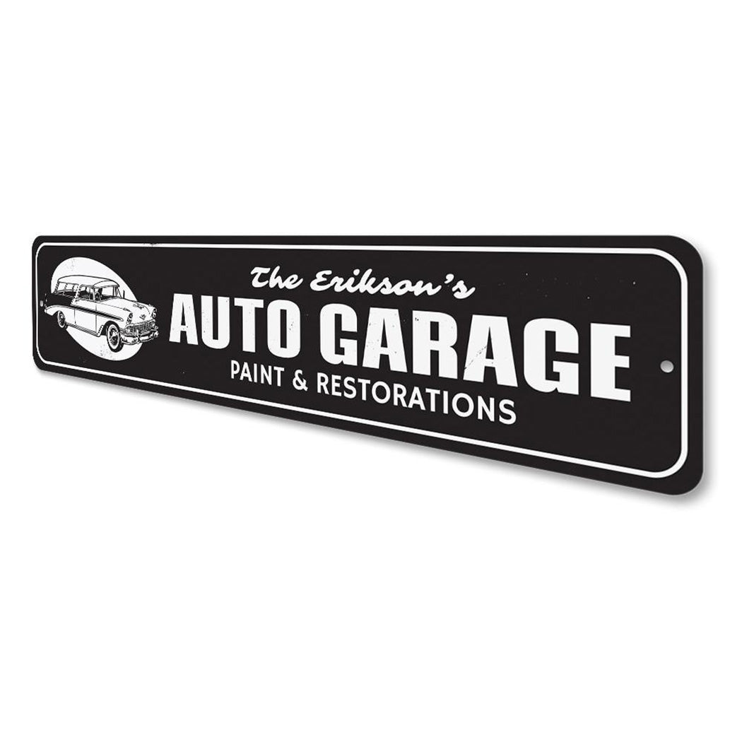 Auto Garage Sign