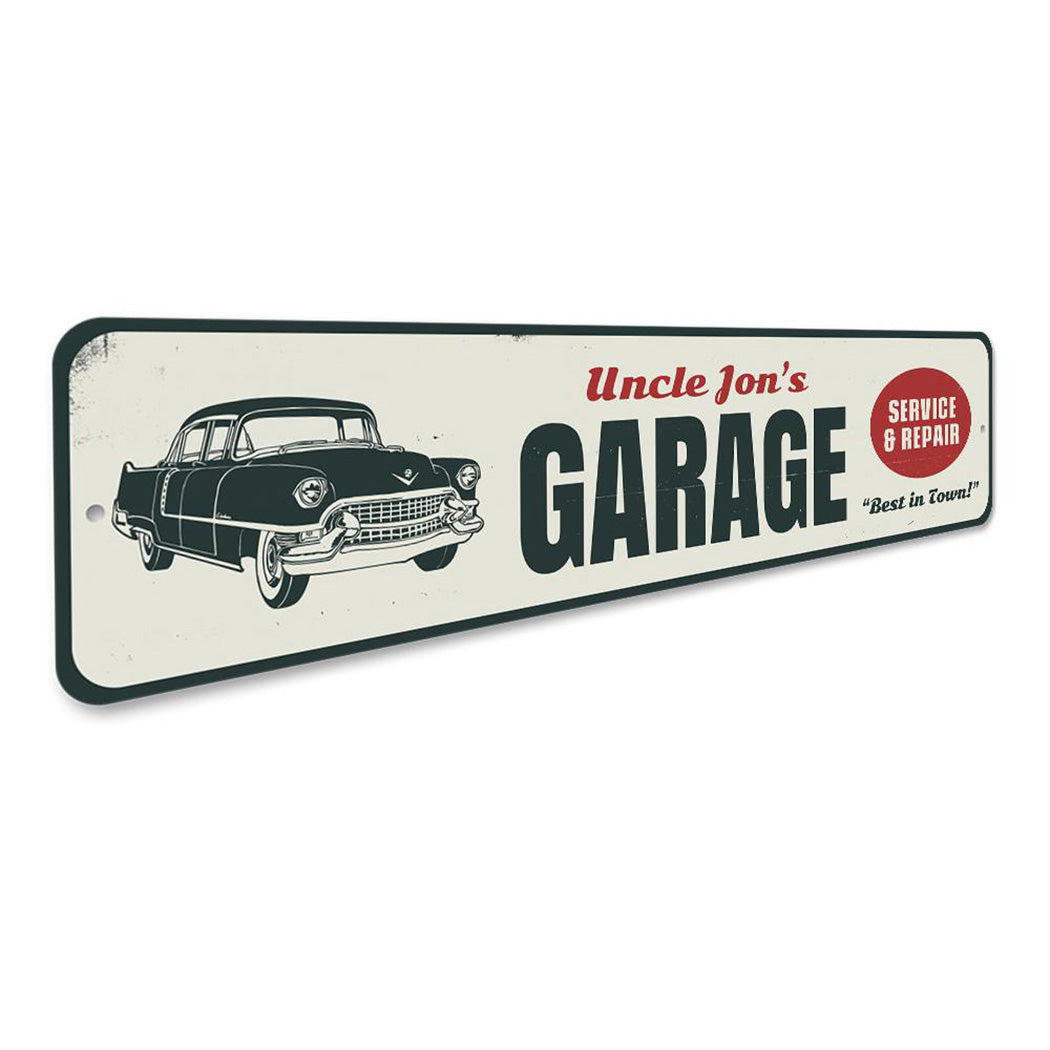 Service & Repair Garage Sign