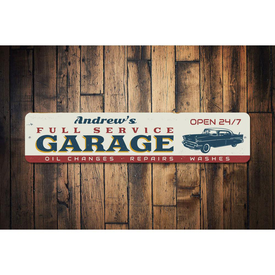 Full Service Garage Sign