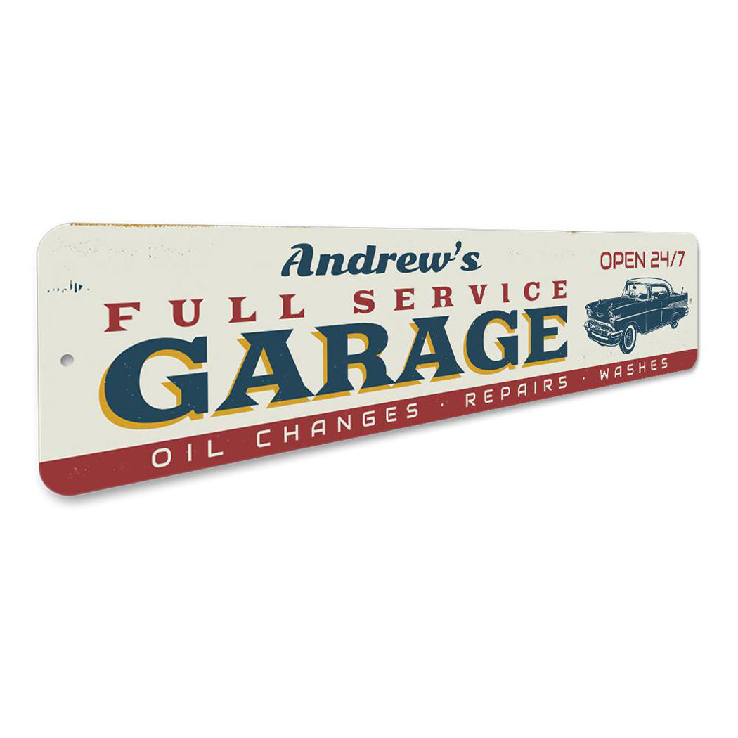 Full Service Garage Sign