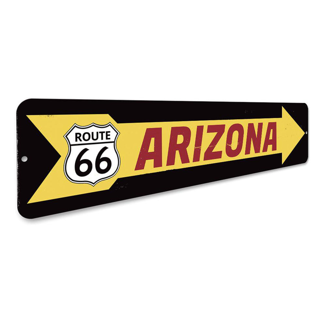 Route 66 Arrow Sign