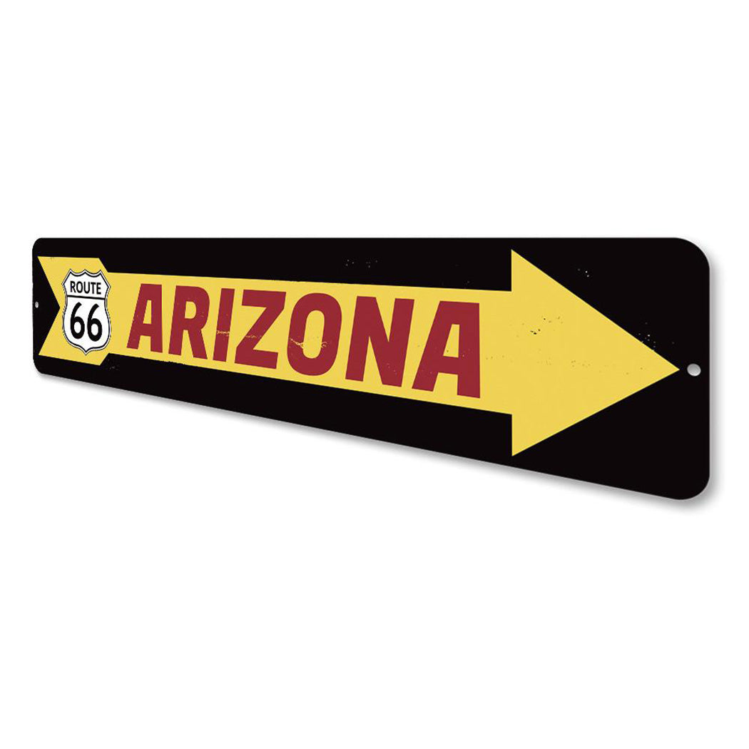 Route 66 Arrow Sign