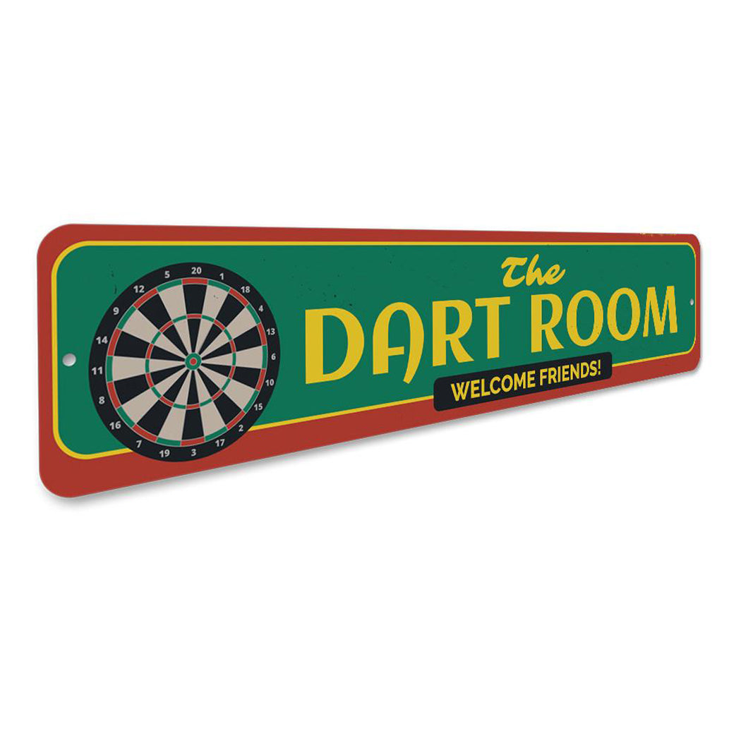 The Dart Room Sign
