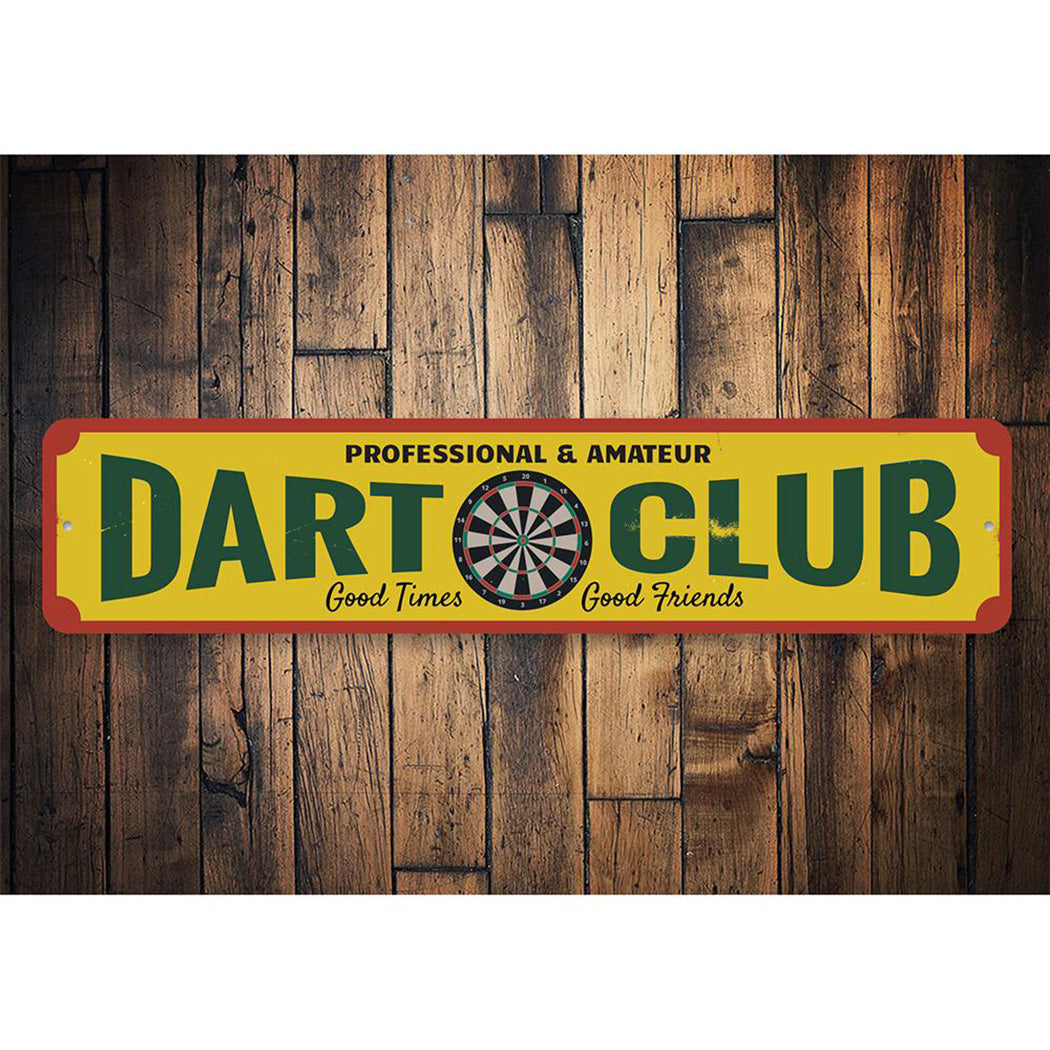 Dart Club Sign