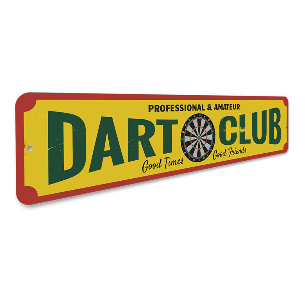 Dart Club Sign