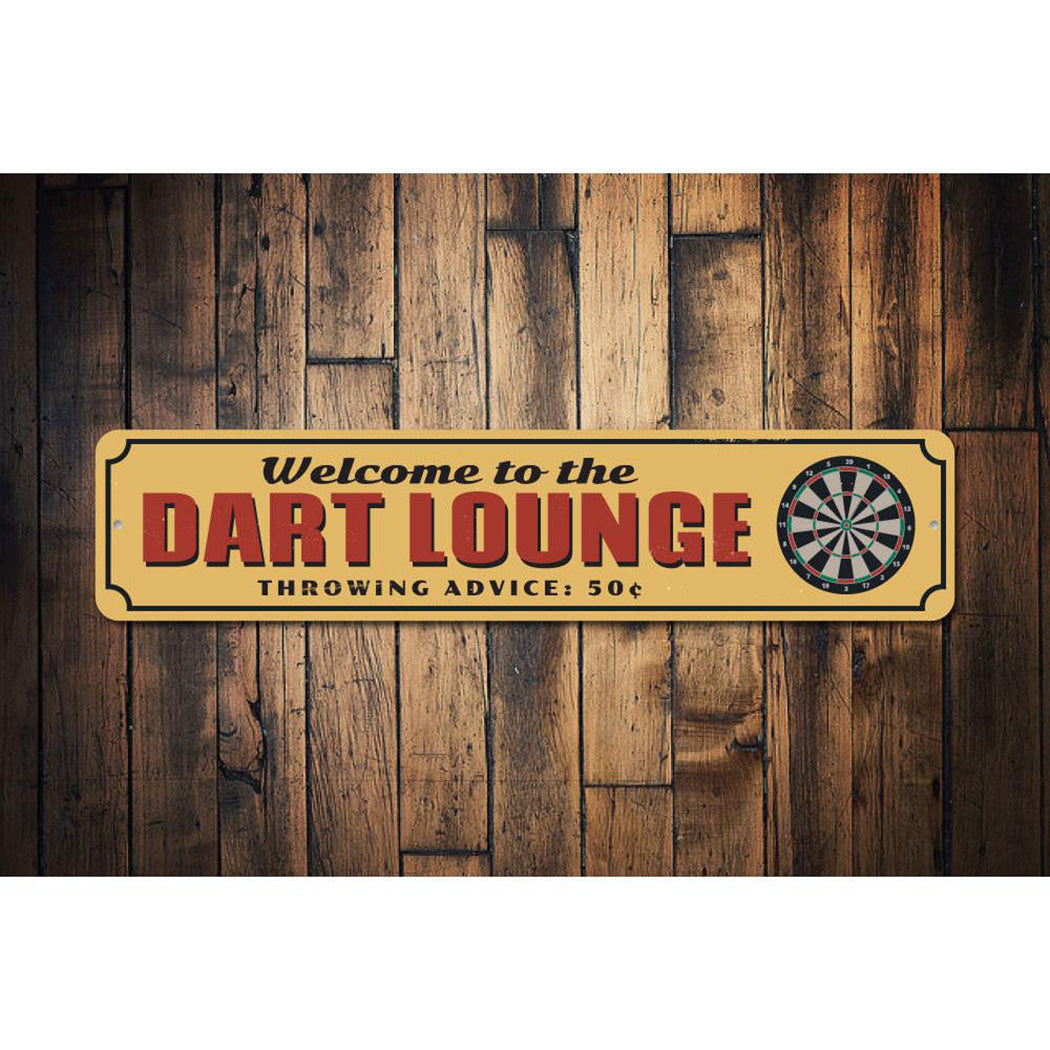 Dart Lounge Sign