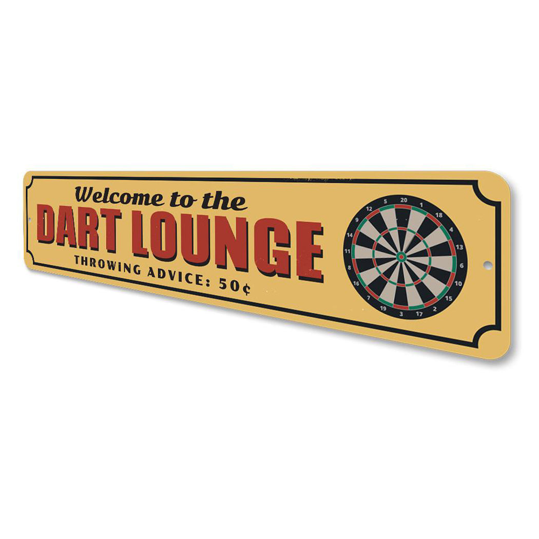 Dart Lounge Sign